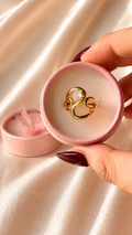 Elegant Gold Spiral Crystal Ring for Women | Adjustable Minimalist Ring | Jewell Minimals